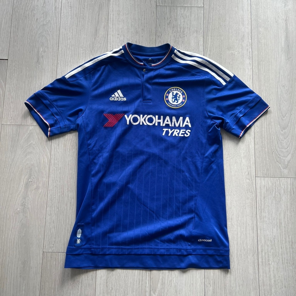 Adidas Chelsea Royal Blue Home Soccer Jersey with White Accents